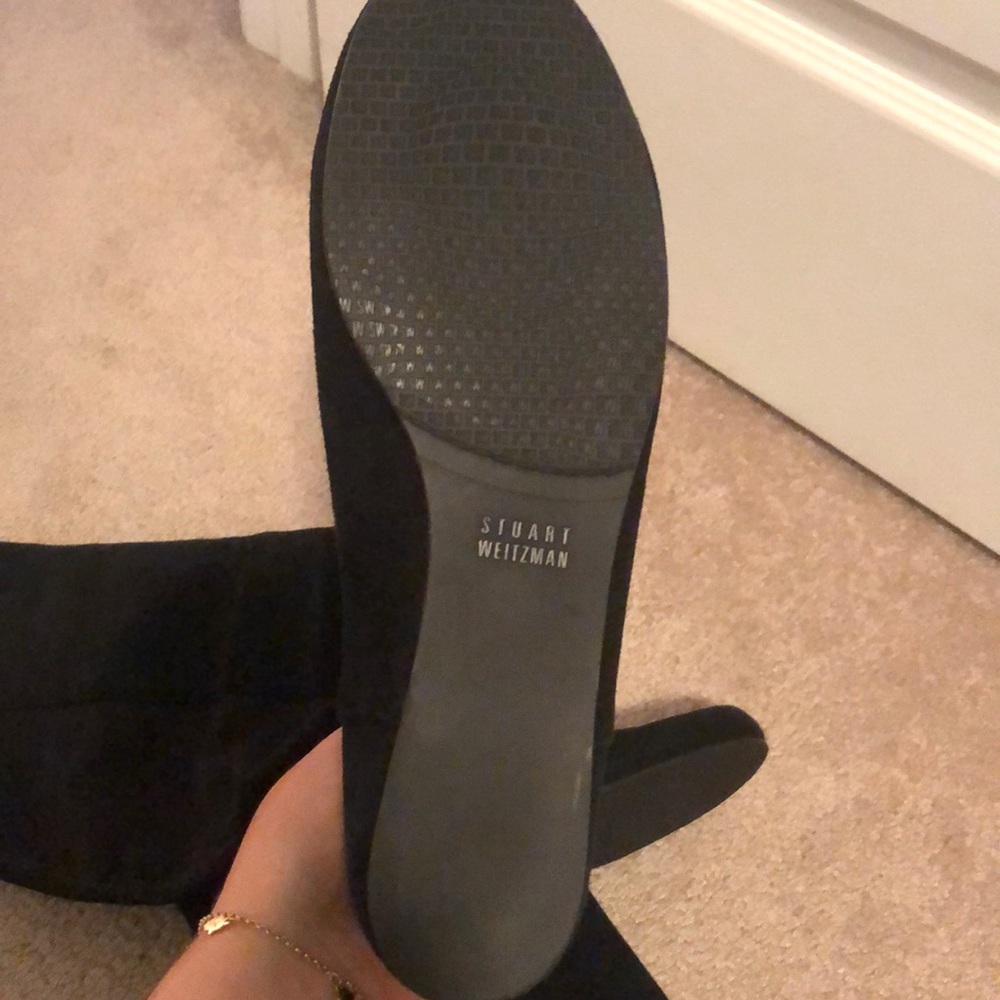 New Stuart Weitzman knee high suede boots